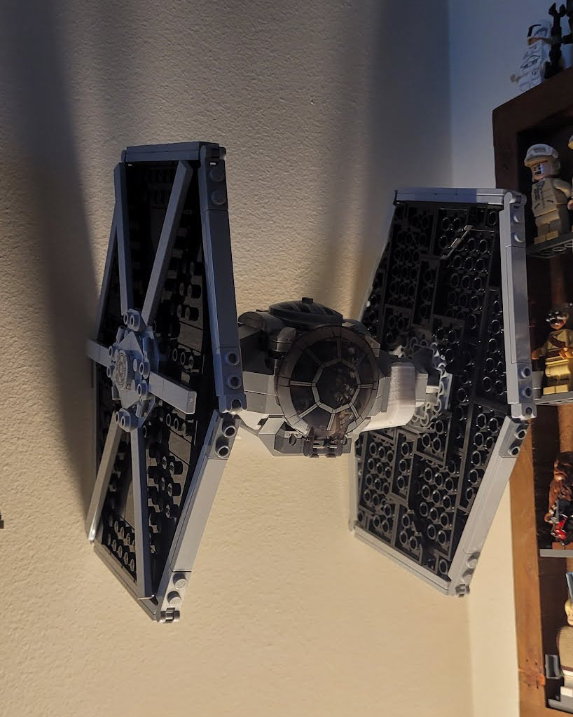 Support mural pour LEGO Star Wars TIE Fighter (75300, 7146, 7263)