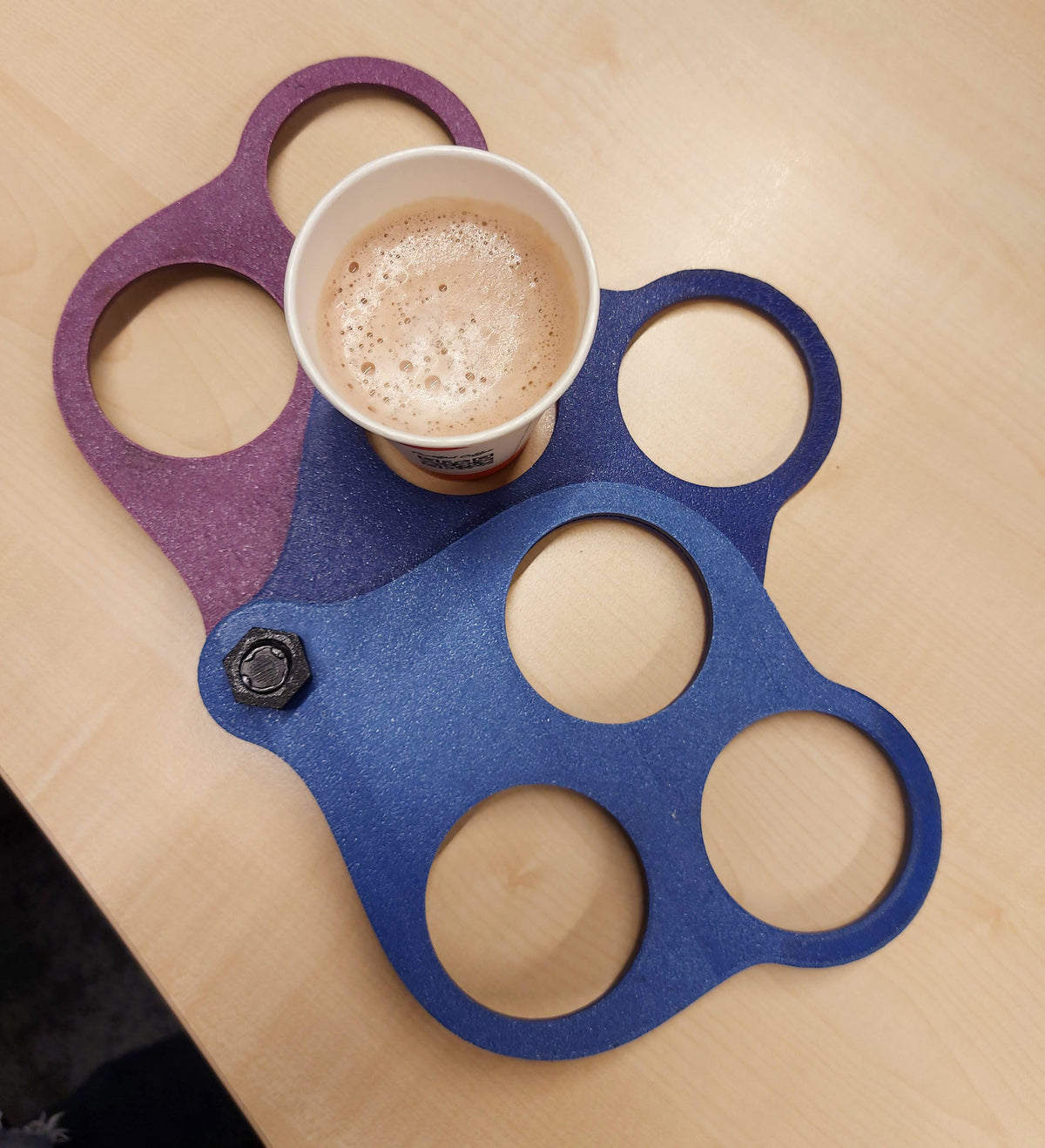 Porte-tasses pour 9 mugs – organiseur de bureau