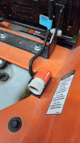 Clips de rangement Husqvarna pour adaptateur de rinçage de plateau de coupe