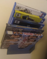 Étagère murale modulaire pour DVD, jeux et Blu-ray
