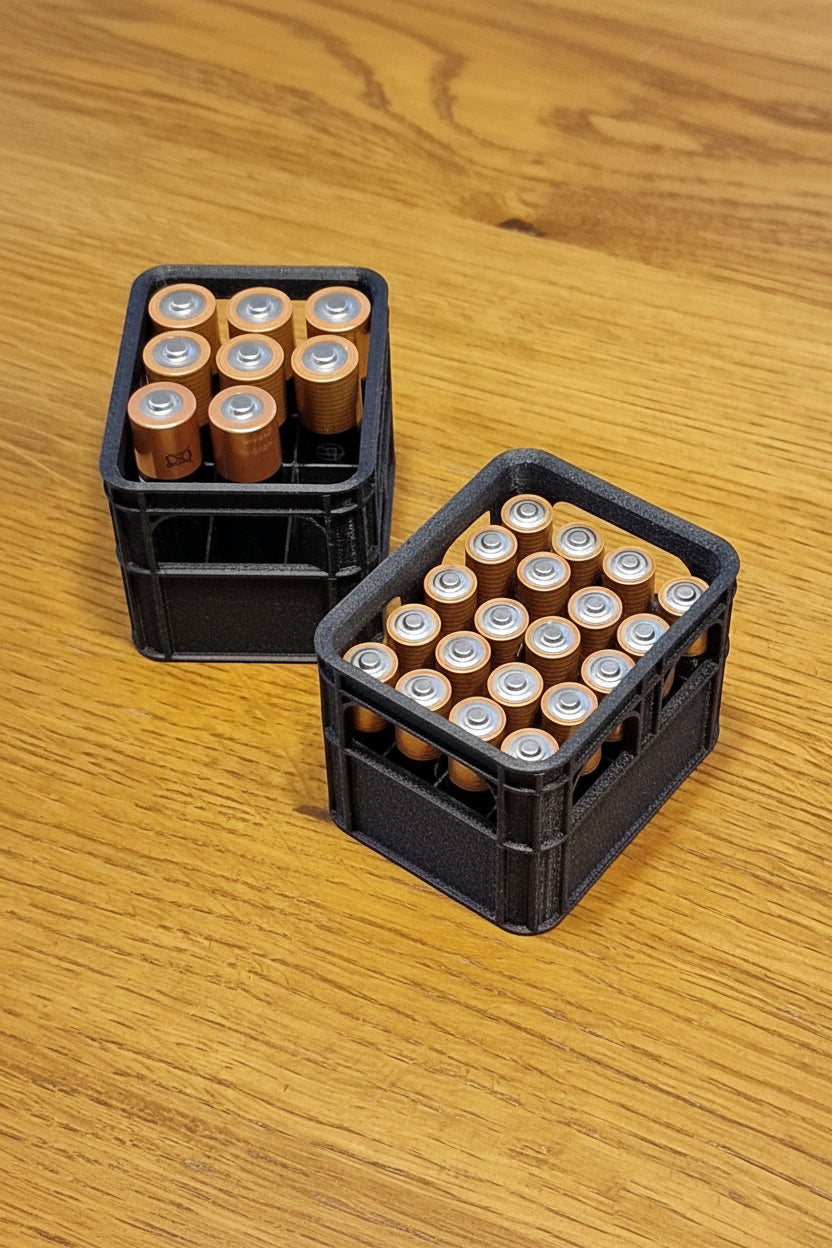 Range-piles casier à bière pour piles AA et AAA