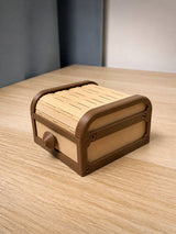 Boîte de rangement à rideau – pour bureau et bijoux