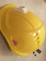 Attache-câble pour la lampe frontale d'un casque de mineur