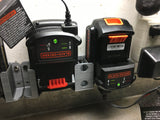 Support de batterie pour Black & Decker / DeWalt 20 V – simple ou double