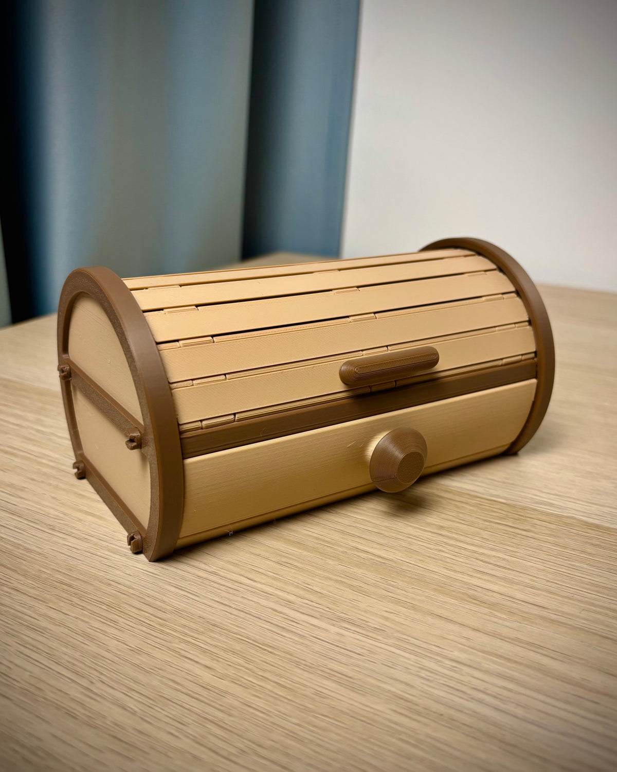 Boîte à rouleaux cylindrique – organiseur pour bureau et atelier