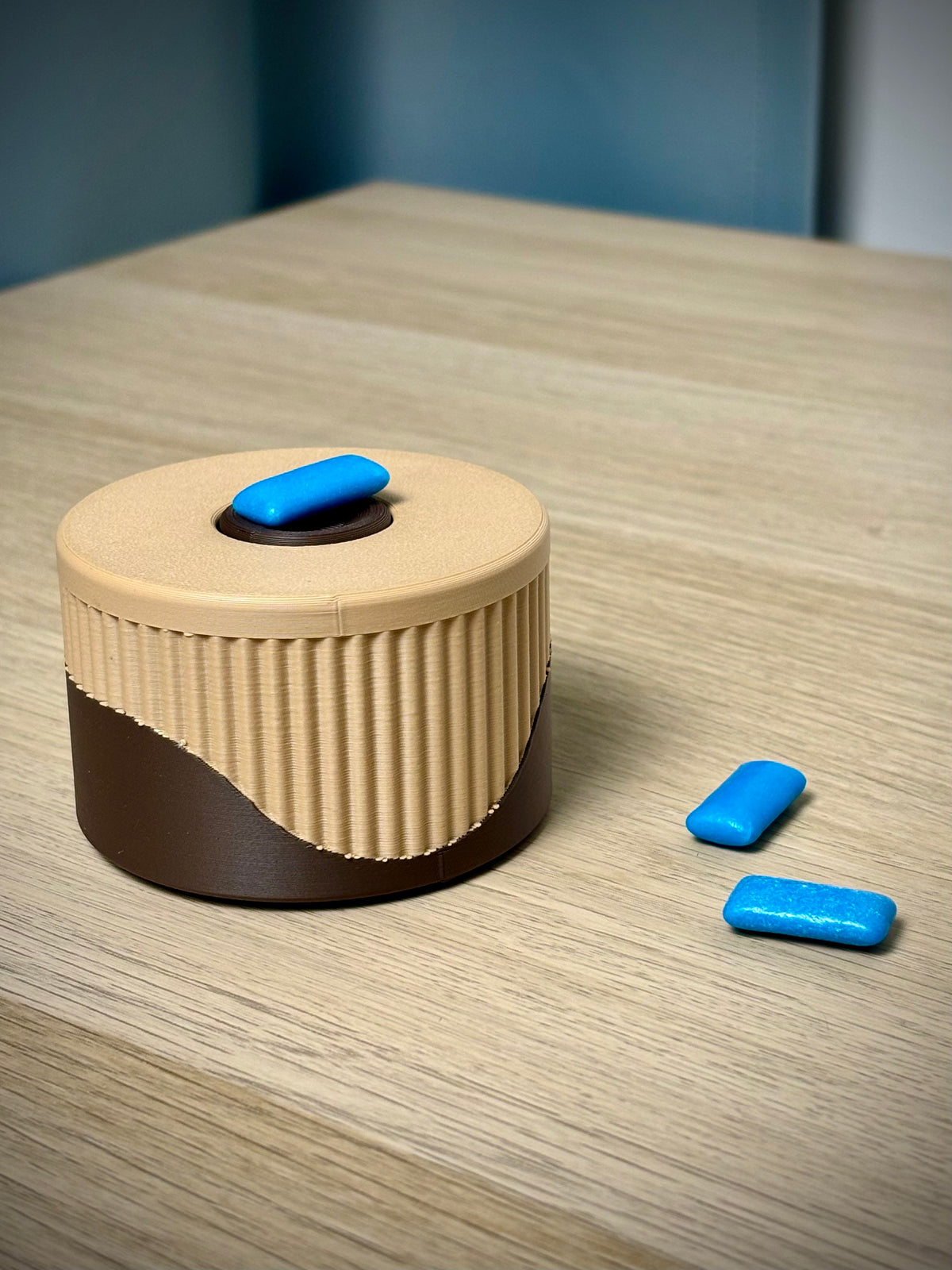 Distributeur de chewing-gums et de pilules – boîte de rangement compacte
