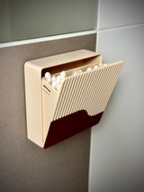 Boîte basculante pour la salle de bain – distributeur de cotons-tiges et disques de coton