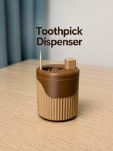 Distributeur de cure-dents – un cure-dent par pression