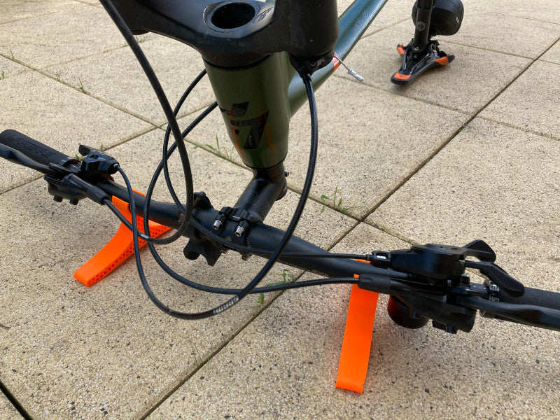 Pied d'atelier vélo – pince de guidon 23 mm