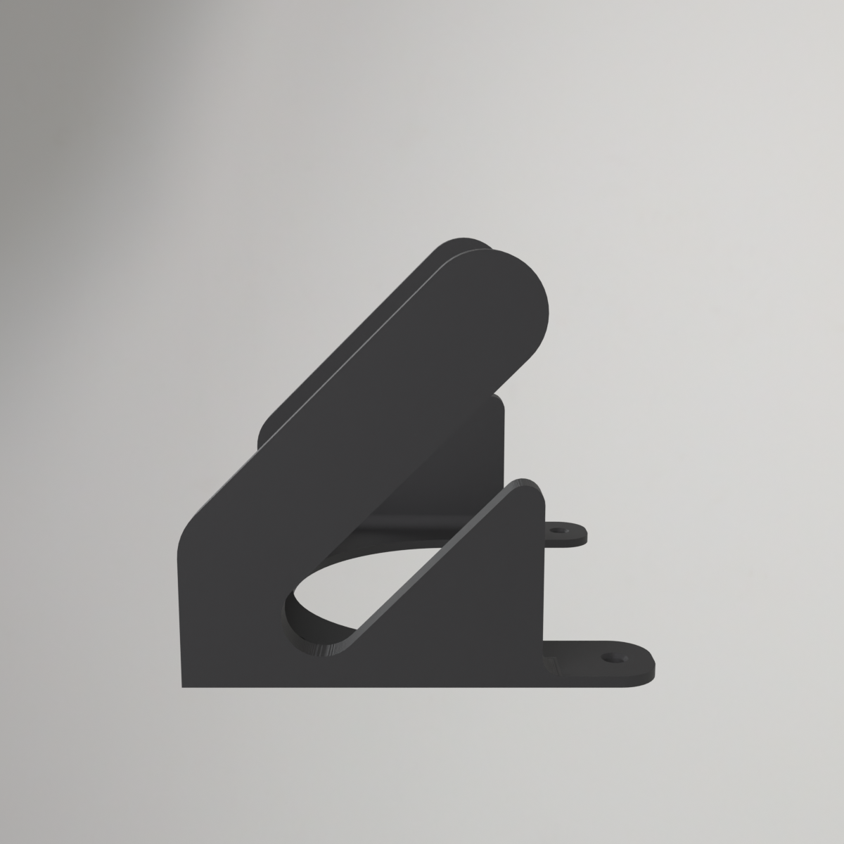 Support mural horizontal pour longboard et skateboard