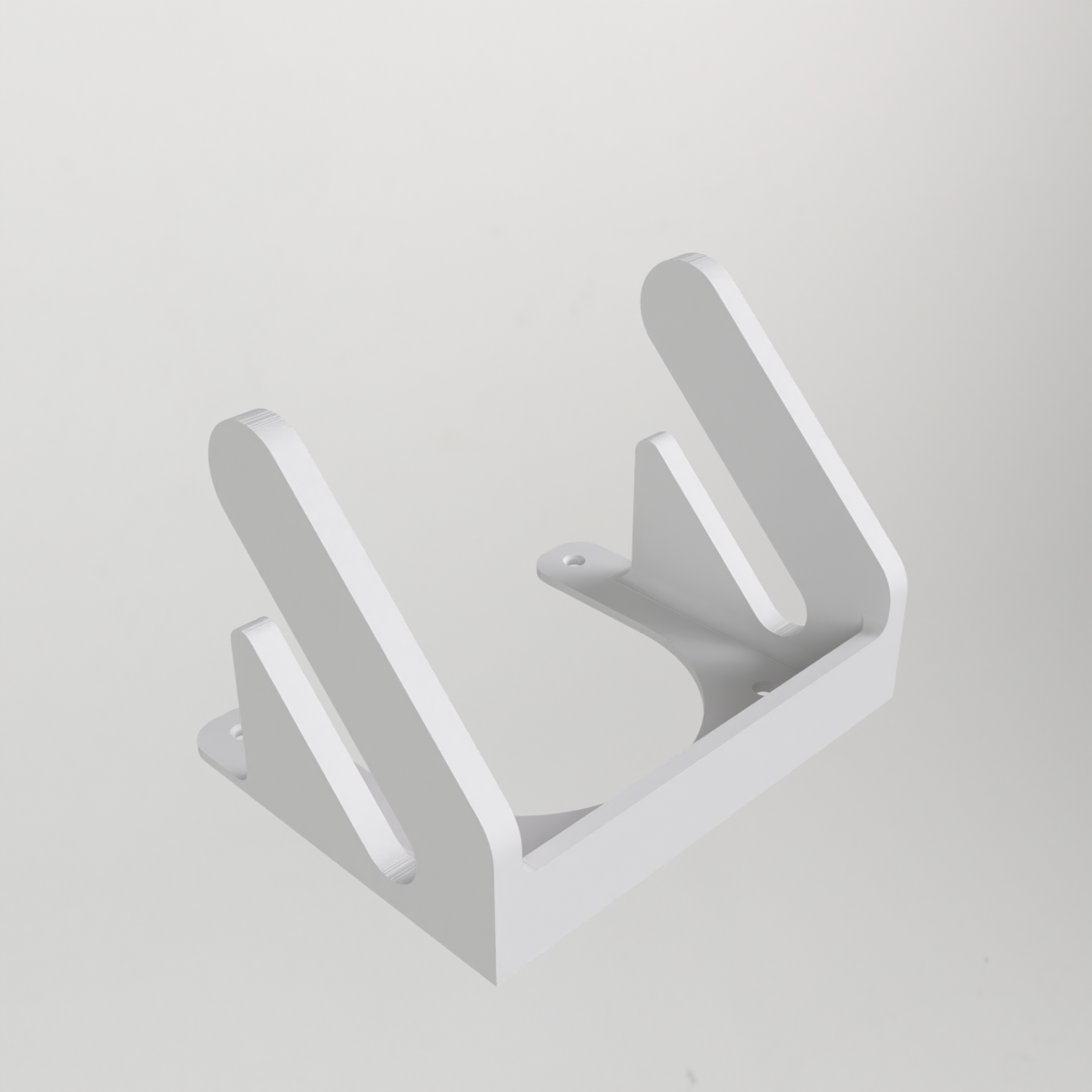 Support mural horizontal pour longboard et skateboard