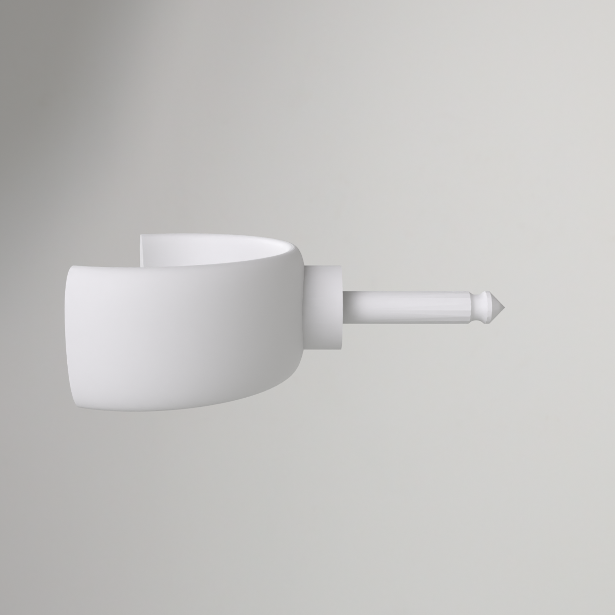 Support de guitare ultra-portable qui se branche dans la prise jack