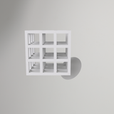 Infinity Cube sur pied – sans supports d'impression