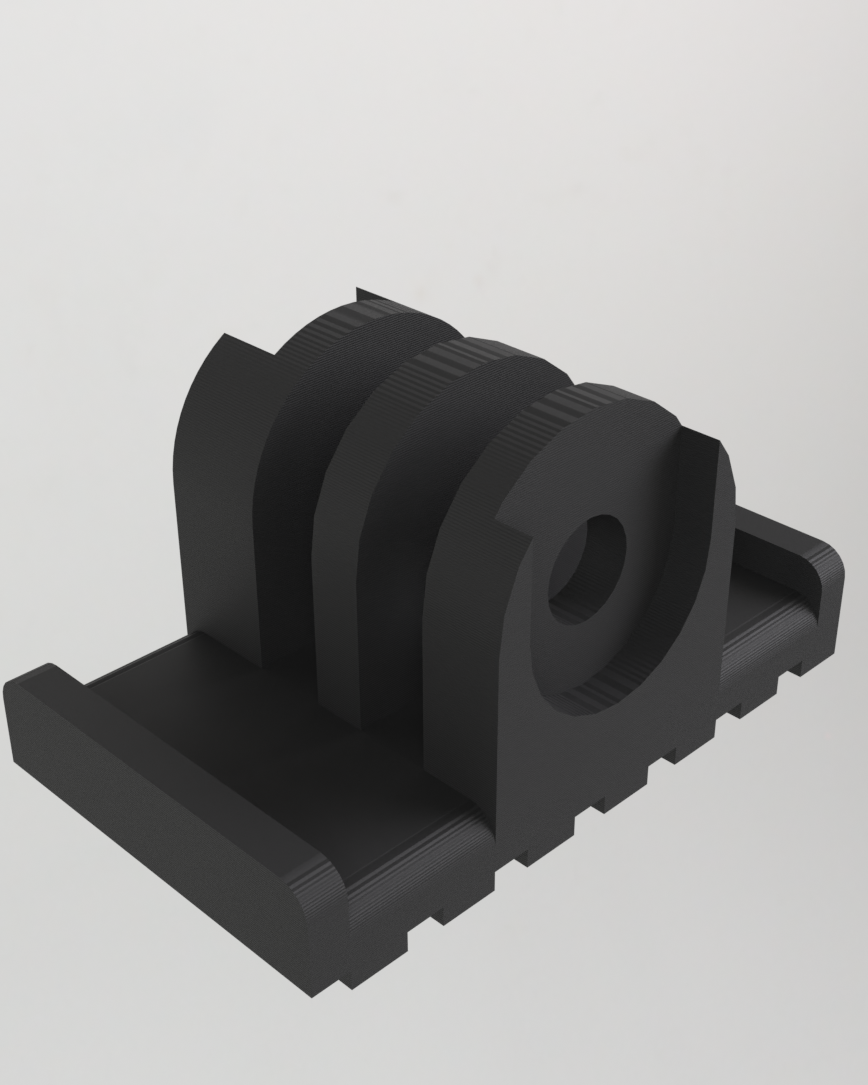 Support GoPro pour snowboard et ski – 90° et 45°