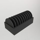 Support pour 10 piles bouton CR2032