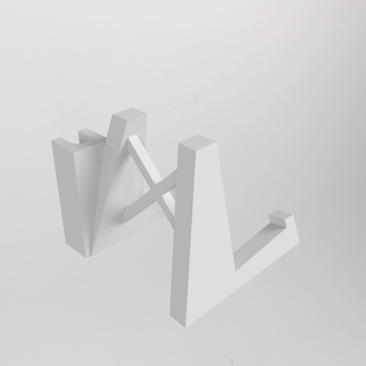 Support de violon autoportant avec porte-archet