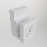 Support mural horizontal pour skateboard