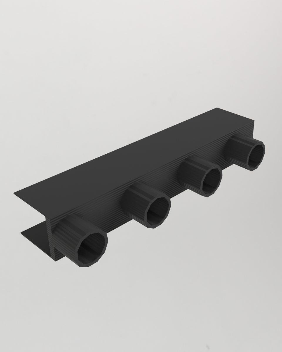 Support pour embouchure de trompette – à poser sur la table