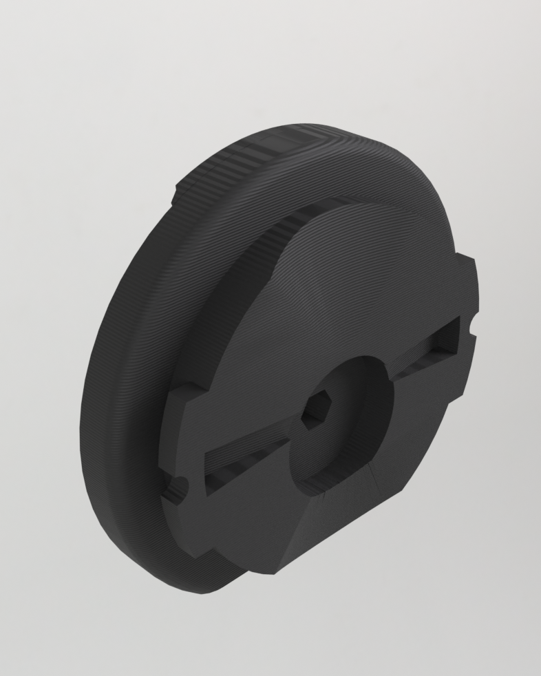 Adaptateur Garmin eTrex vers support quart de tour