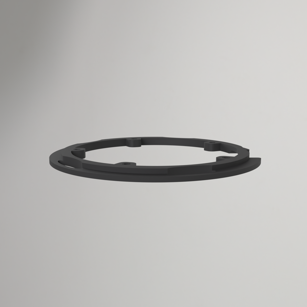 Protège-chaîne de vélo – 185 mm, 5 trous de fixation