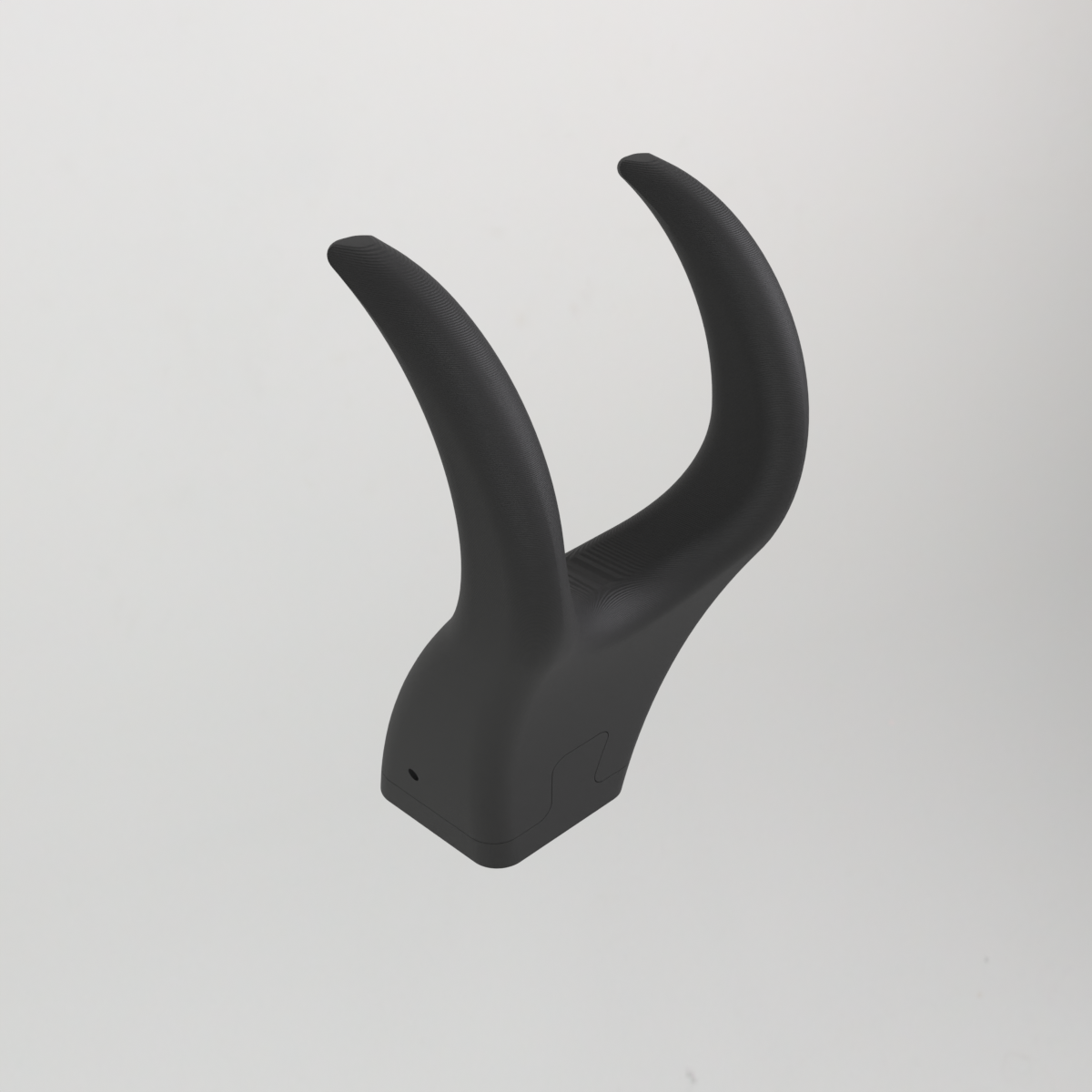 Support mural minimaliste pour ukulélé – design en deux parties