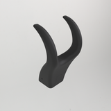 Support mural minimaliste pour ukulélé – design en deux parties