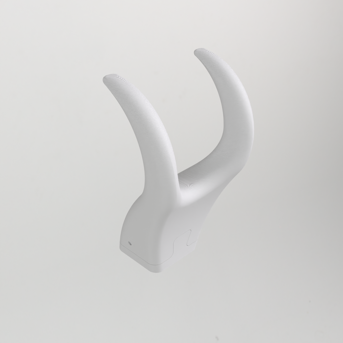 Support mural minimaliste pour ukulélé – design en deux parties
