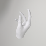 Support iPhone en forme de main – support de téléphone scanné en 3D
