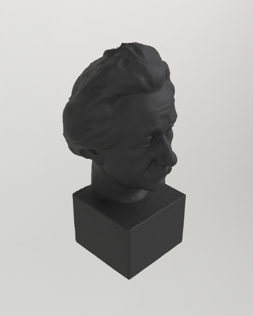 Buste d'Albert Einstein issu d'un scan 3D – 34 cm