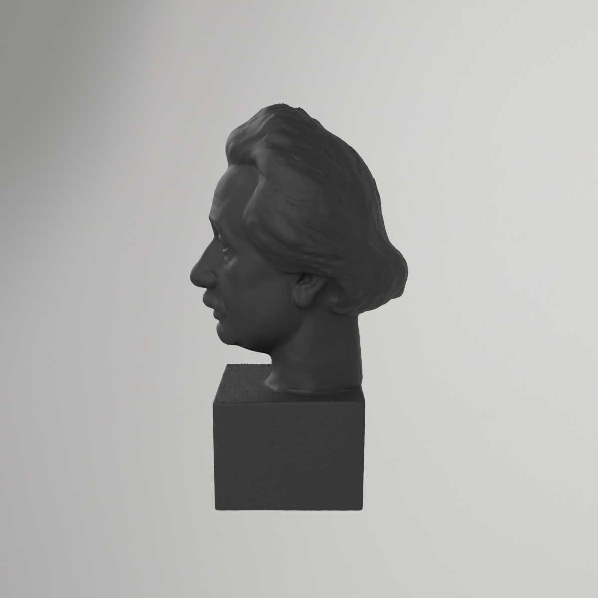 Buste d'Albert Einstein issu d'un scan 3D – 34 cm