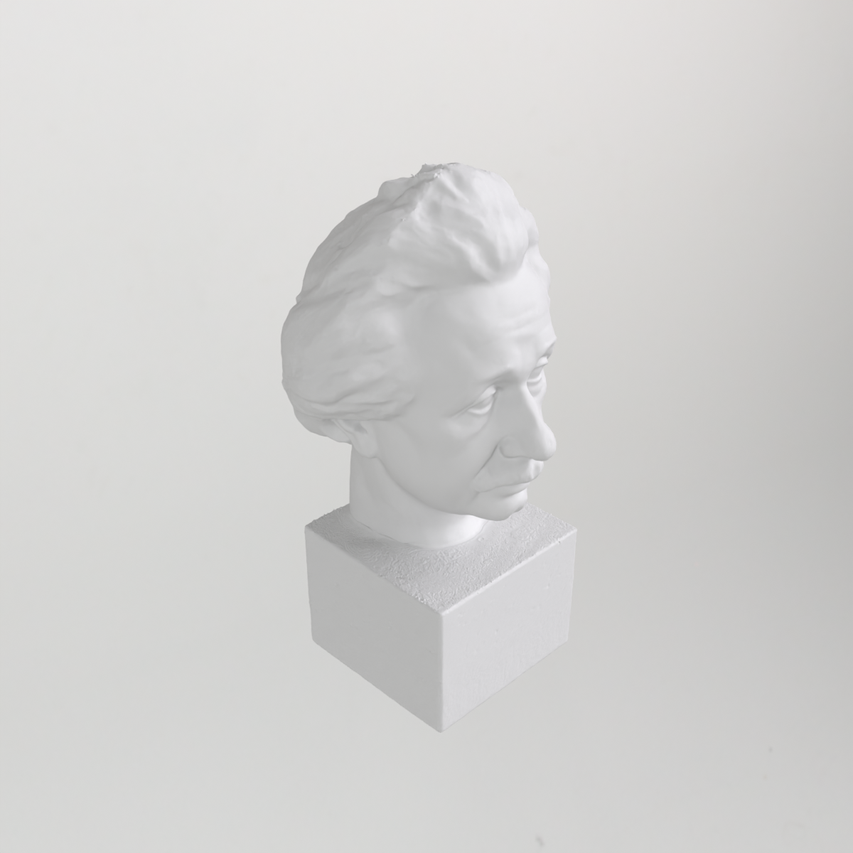 Buste d'Albert Einstein issu d'un scan 3D – 34 cm