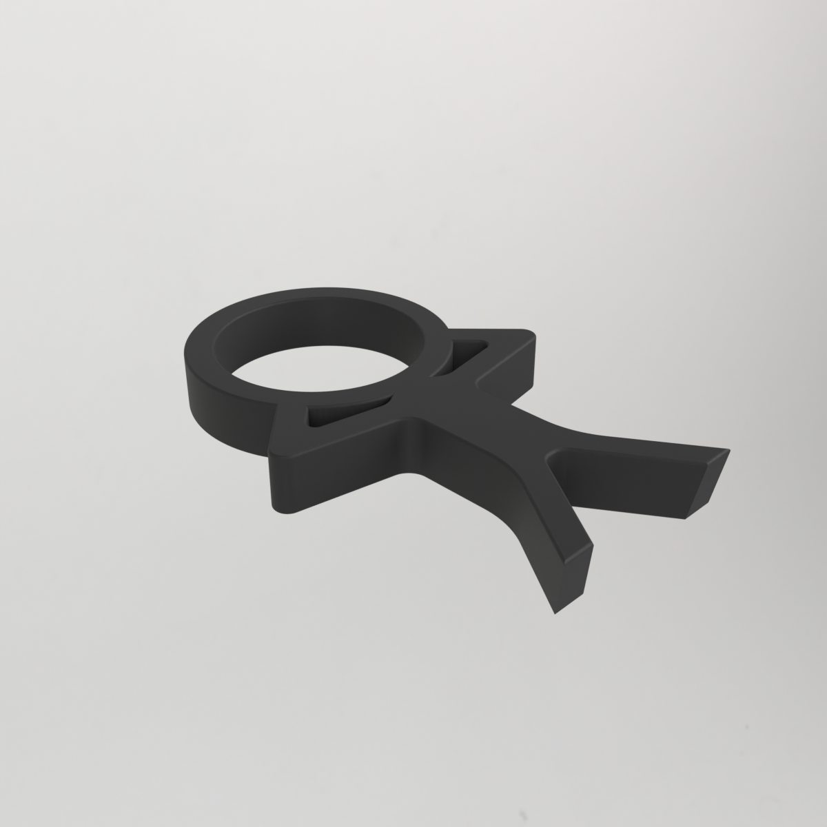 Porte-bouteille de vin en forme de bonhomme – figurine debout stable