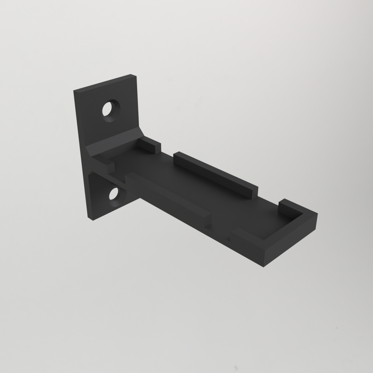 Support mural pour rails de train LEGO