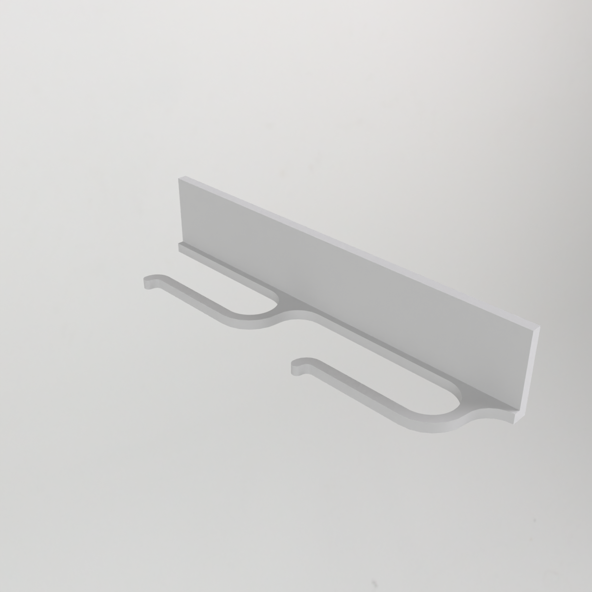 Support mural pour baguettes de batterie – système sur rail