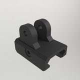 Fixation vélo Picatinny pour guidon de 26 mm