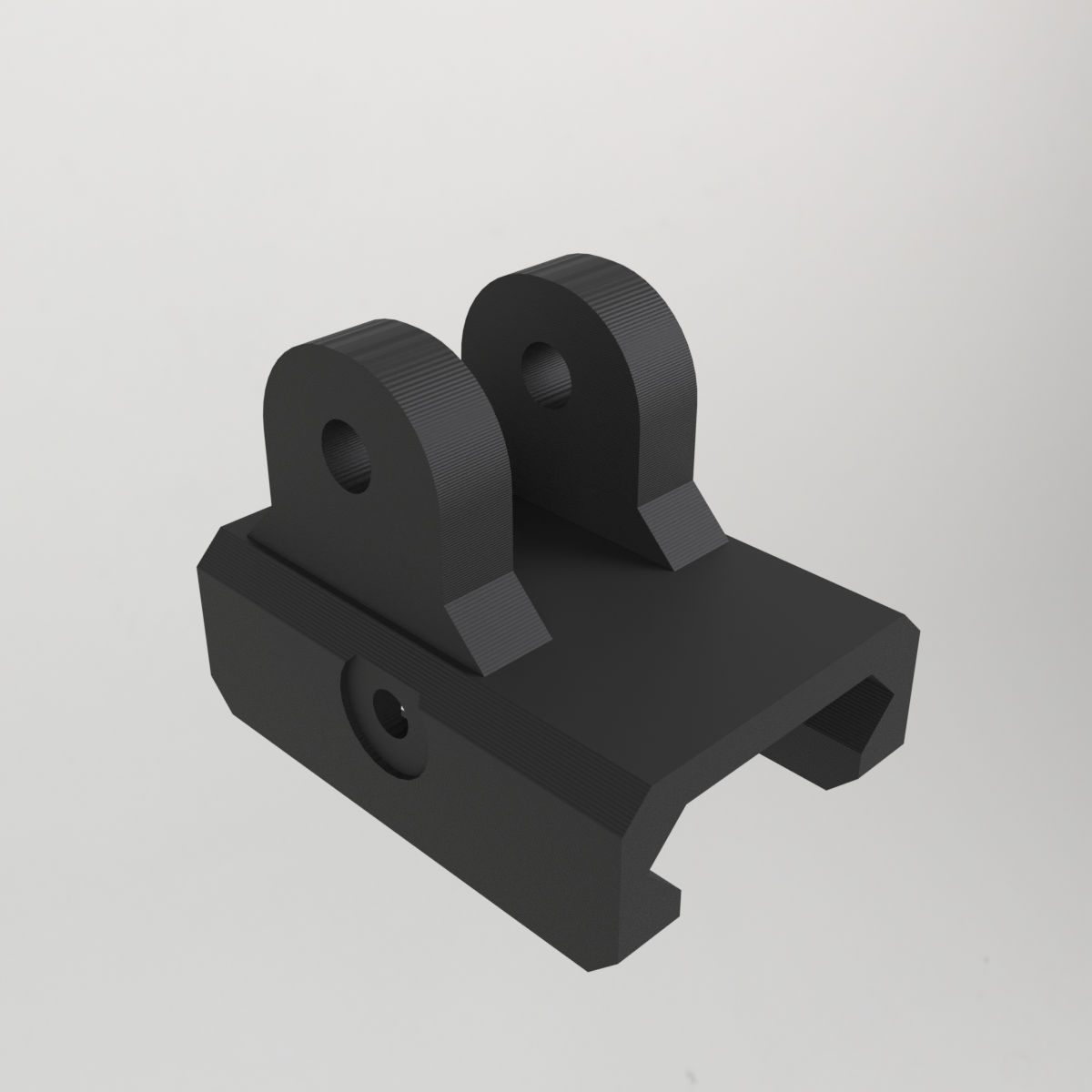 Fixation vélo Picatinny pour guidon de 26 mm
