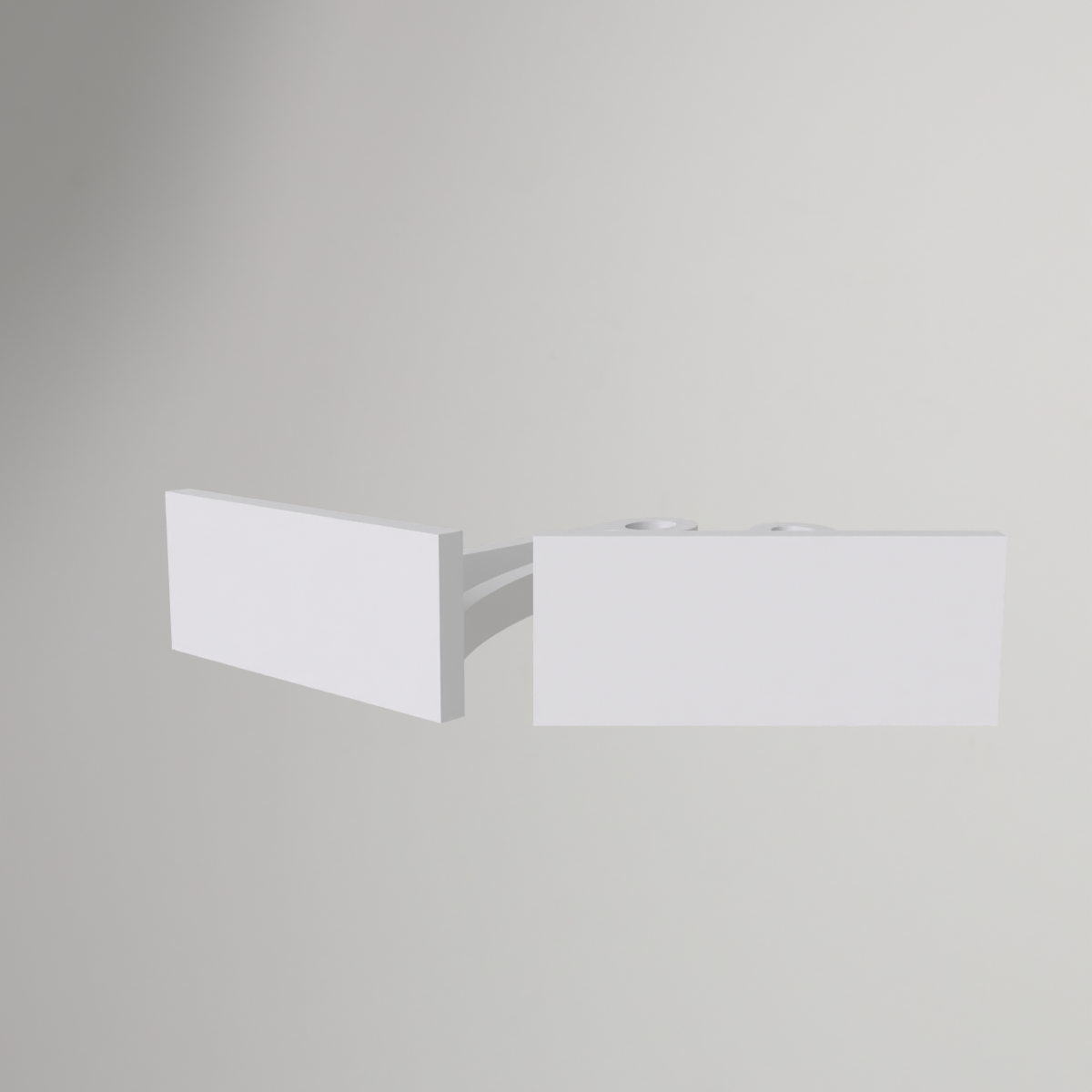 Perchoir de douche pour perroquets – fixation sur carrelage