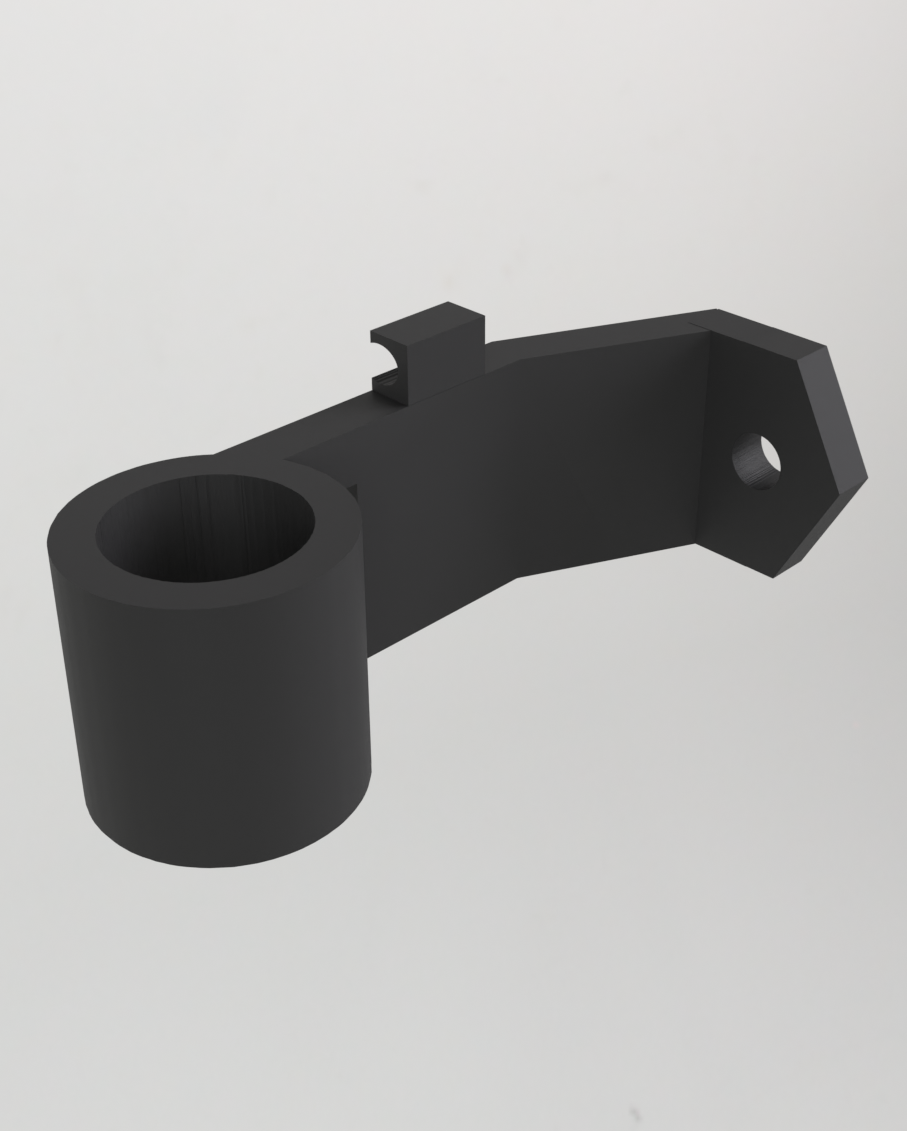 Support pour éclairage de vélo Cree – fixation sur la fourche avant