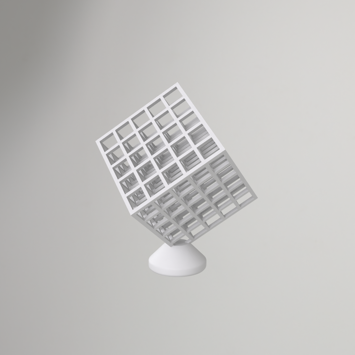 Infinity Cube V2 – sans supports d'impression