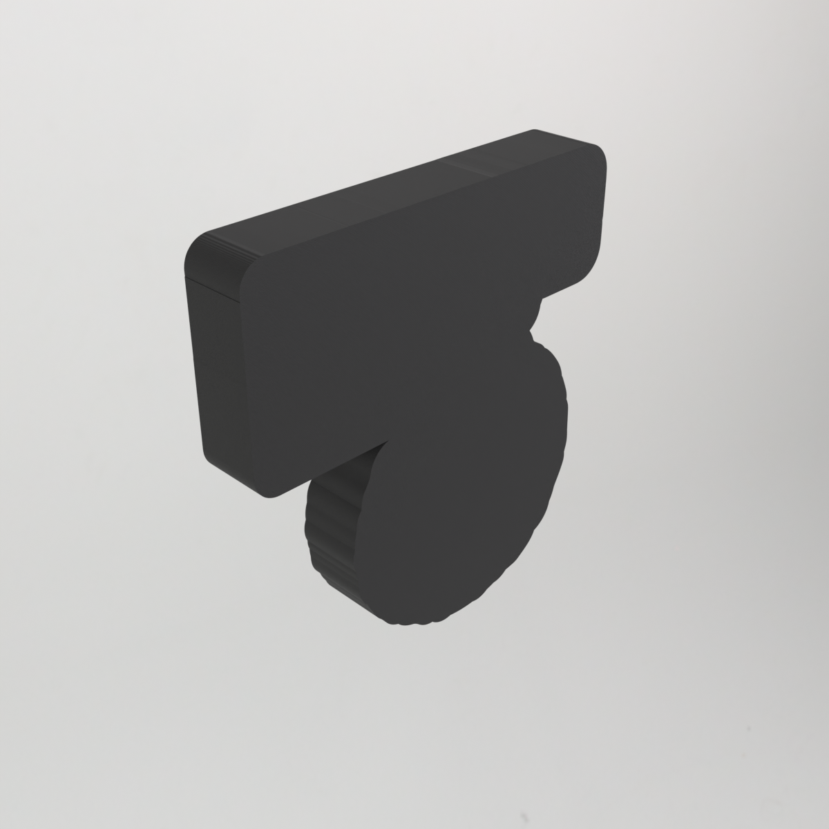 Logo Bob Ross imprimé en 3D