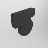 Logo Bob Ross imprimé en 3D