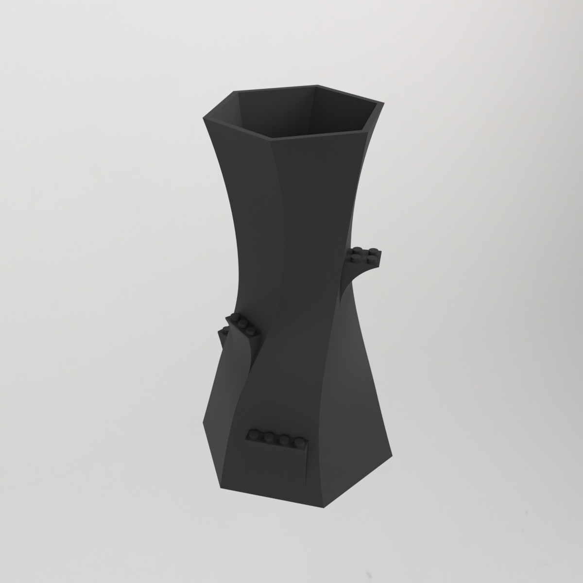 Vase à tenons LEGO pour le bouquet de fleurs 10280