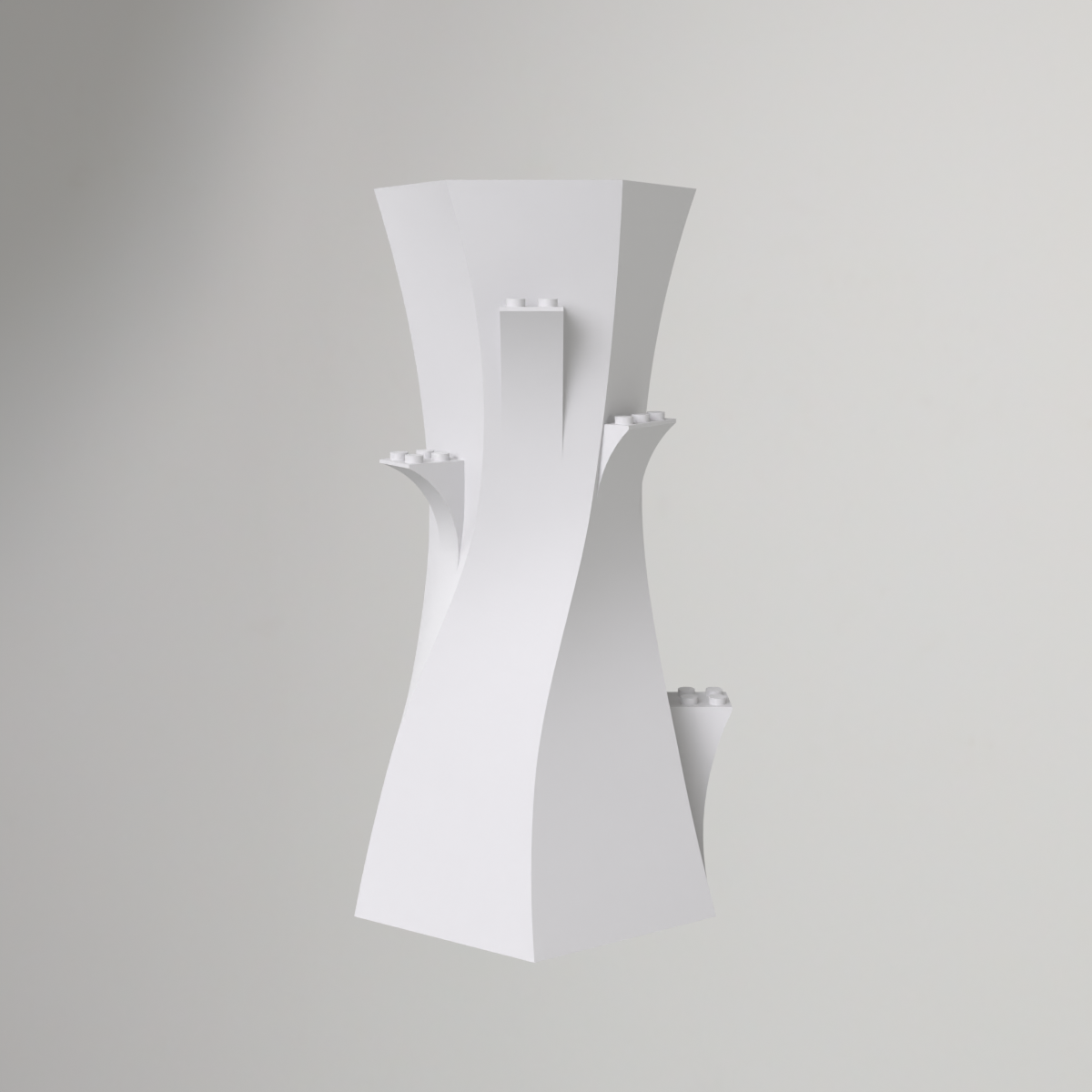 Vase à tenons LEGO pour le bouquet de fleurs 10280