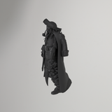 Figurine de pirate Davy Jones imprimée en 3D