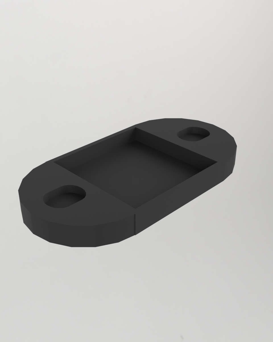 Support de traceur Tile sur le porte-bidon du vélo