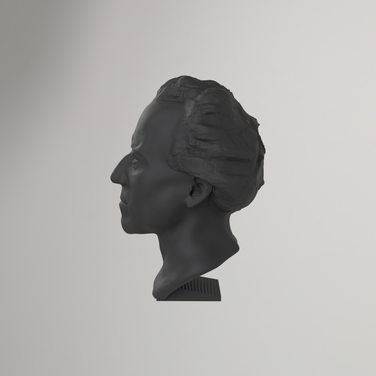 Statuette de Gustav Mahler d'après Rodin