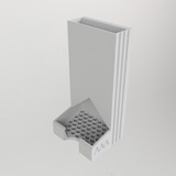 Organiseur de piles empilable avec fixation murale – AA et AAA
