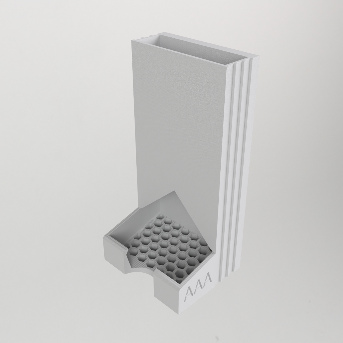 Organiseur de piles empilable avec fixation murale – AA et AAA