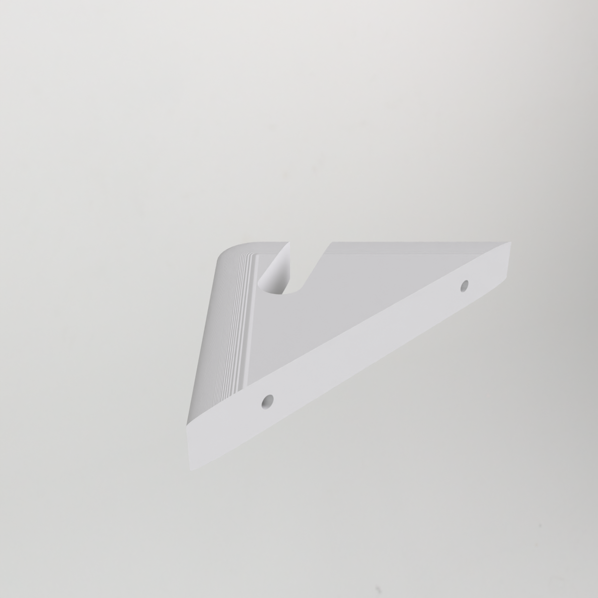 Support mural pour skateboard – angle d'exposition de 27°