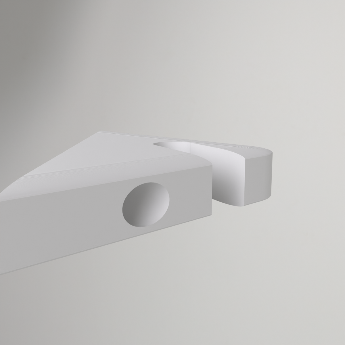 Support mural pour skateboard – angle d'exposition de 27°